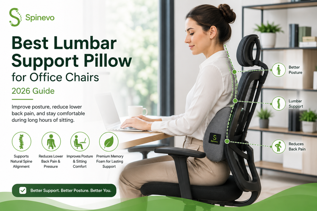 Best Lumbar Support Pillow for Office Chairs (2026 Guide)