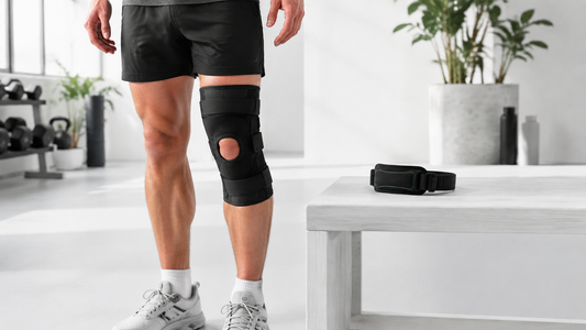 Knee brace and patellar knee strap comparison