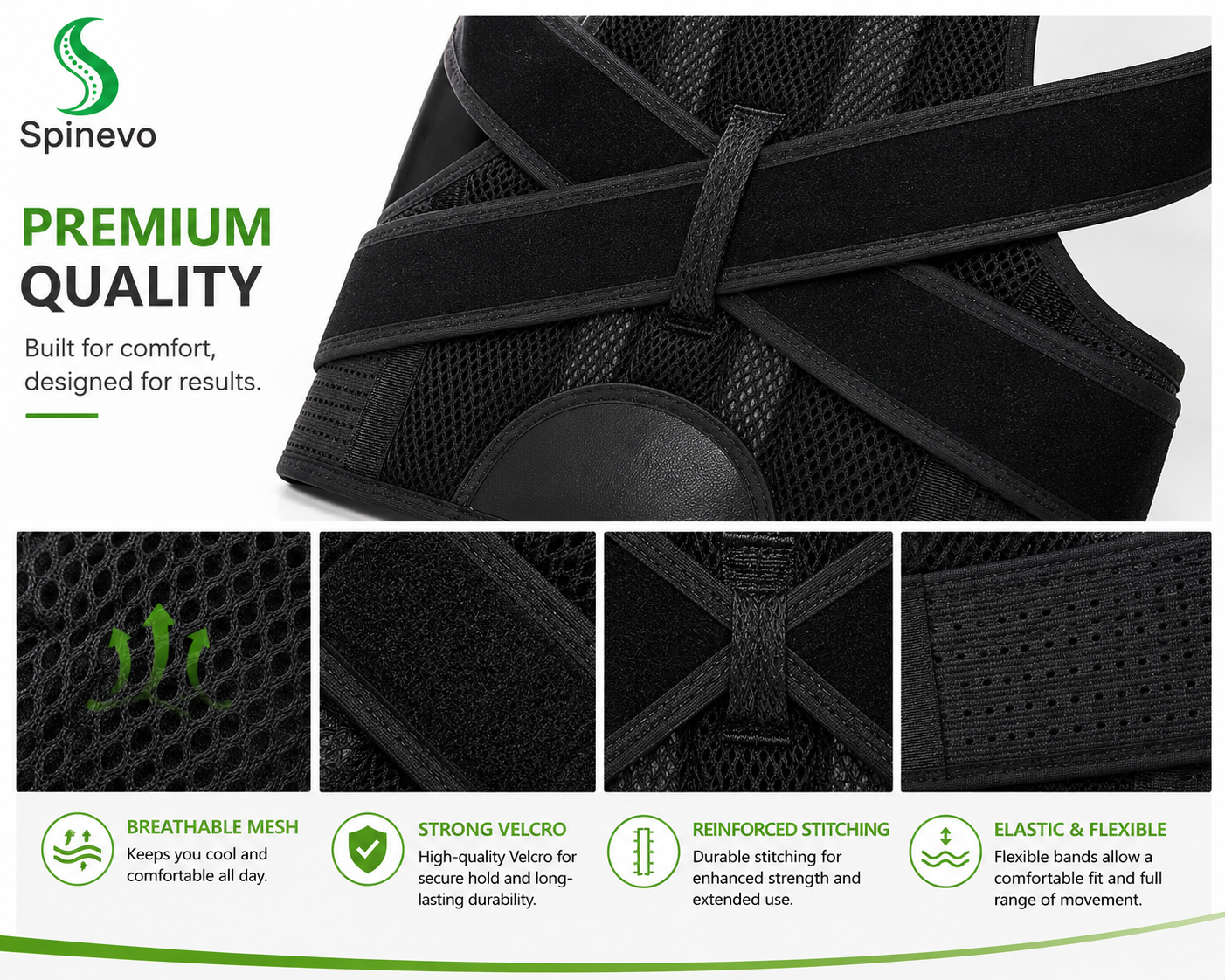 Spinevo™ Adjustable Posture Corrector