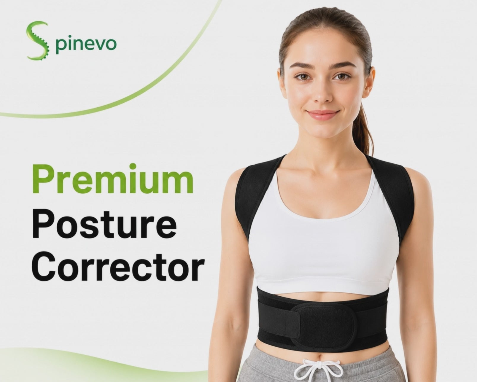 Video demonstration of Spinevo Posture Corrector Brace